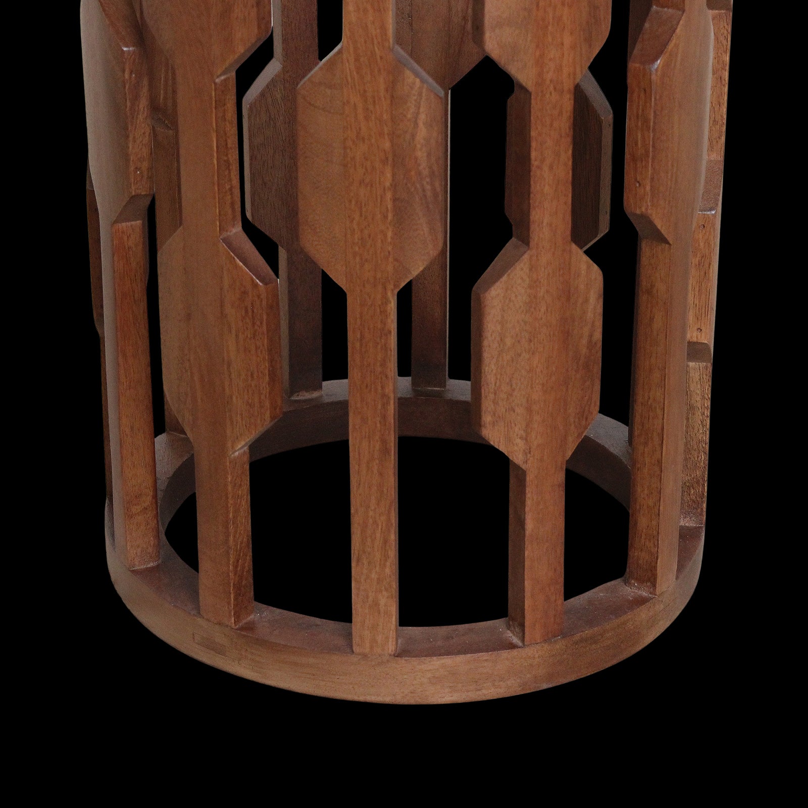 Bijzettafel Lampung marmer, zwart - RAW