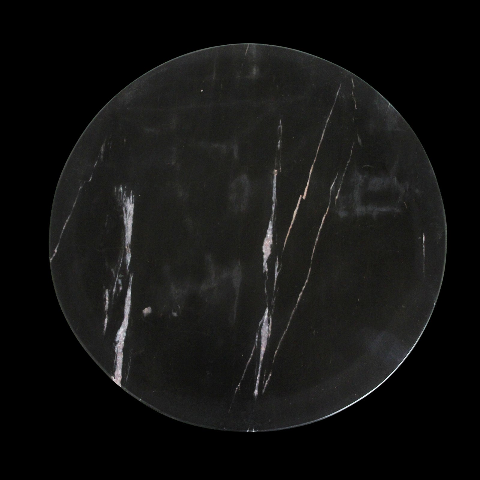 Bijzettafel Sabah marmer, zwart - RAW