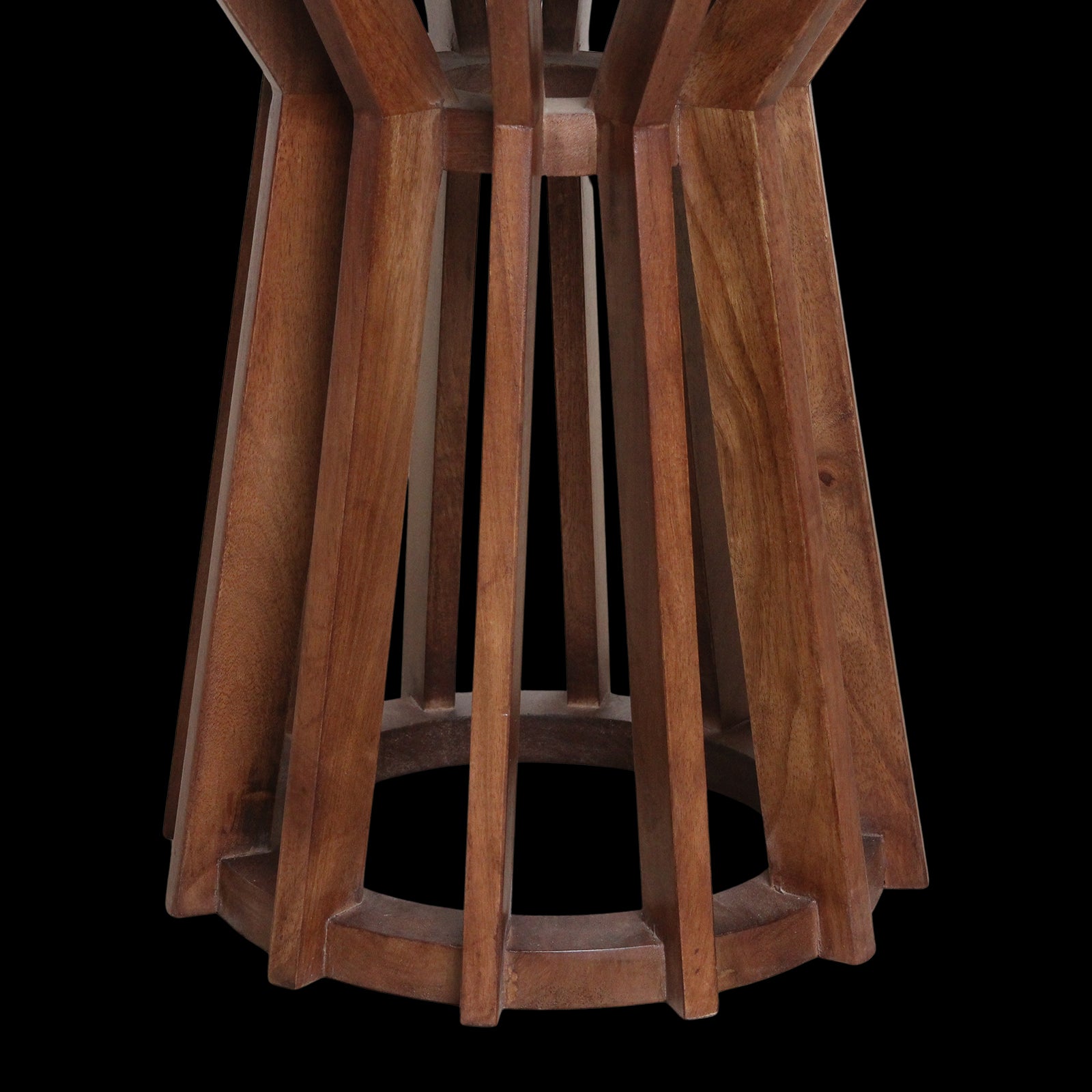 Bijzettafel Sabah marmer, zwart - RAW