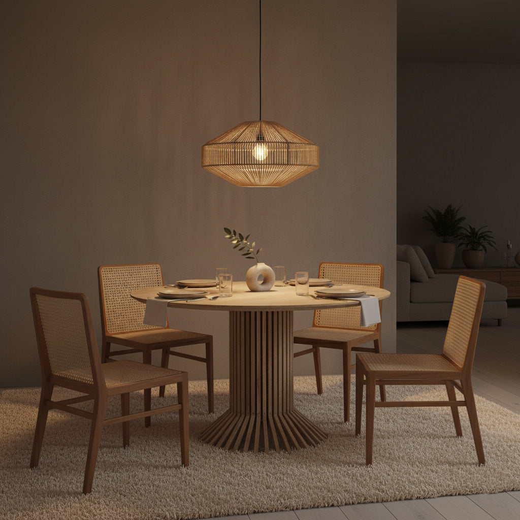 Eettafel Eiffel teak - RAW