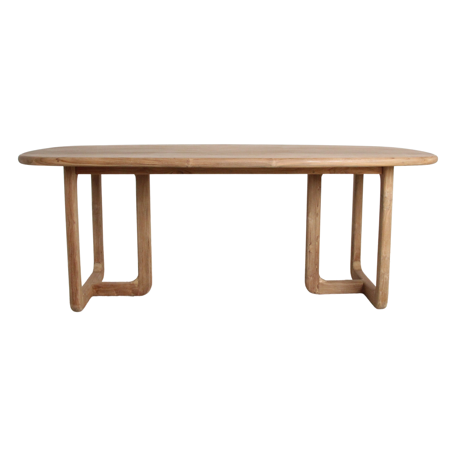 Winter teakhouten eettafel - 200 cm - RAW