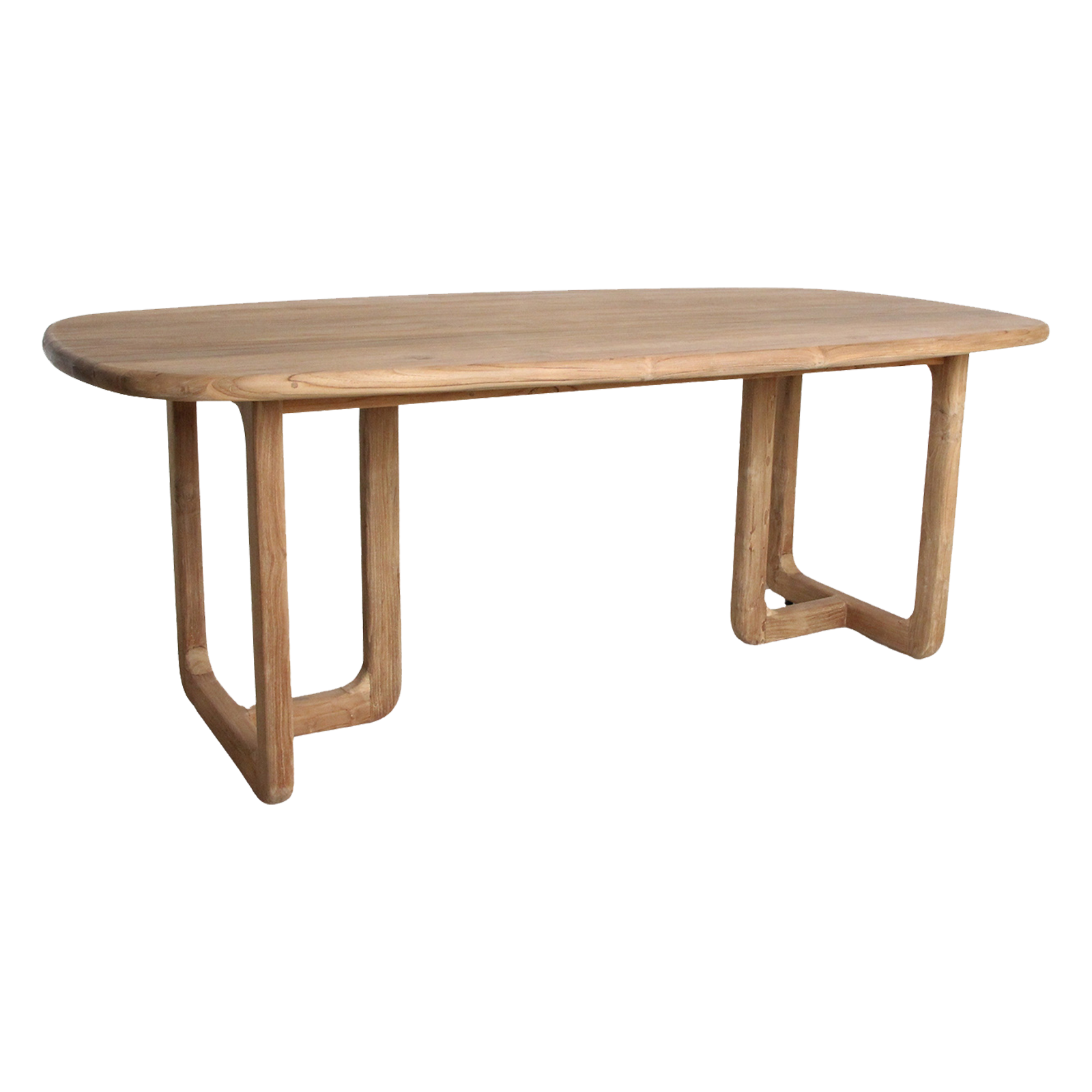 Winter teakhouten eettafel - 240 cm - RAW