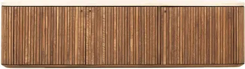TV-kast Lagoon hangend small teakhout - DTP