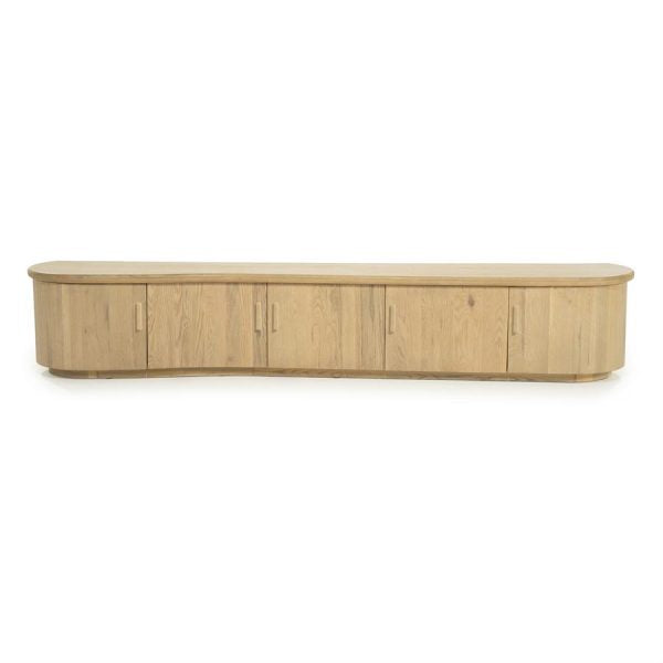 TV-meubel Josh naturel eikenhout - Eleo
