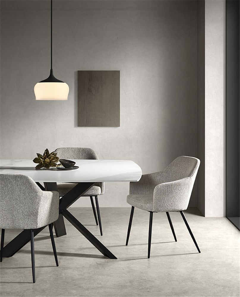 Eettafel Cem keramisch blad, maatwerk - VDC