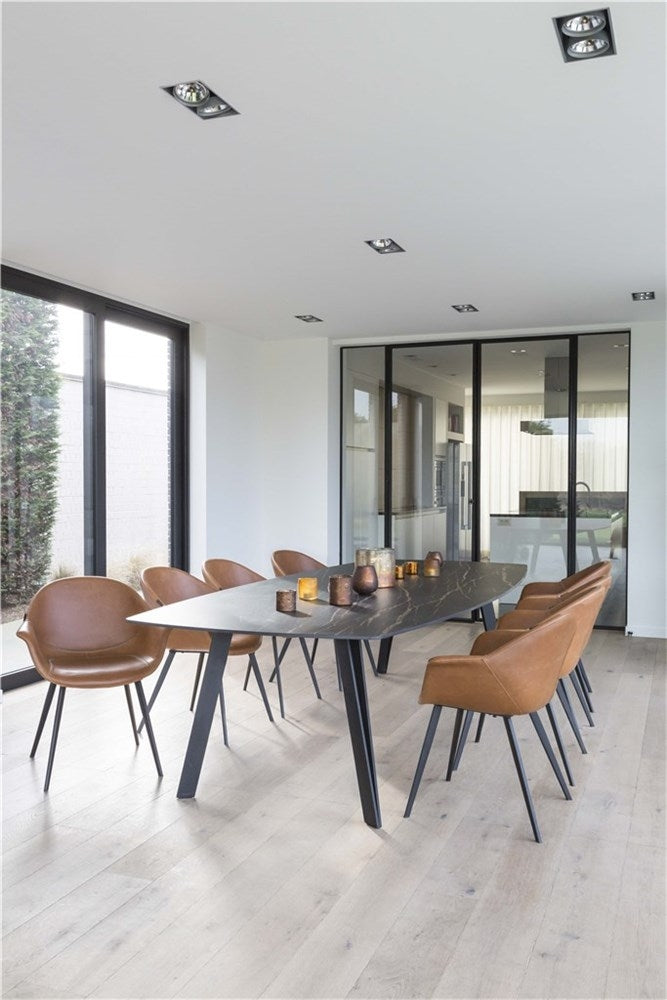 Eettafel Alf keramisch blad, maatwerk - VDC