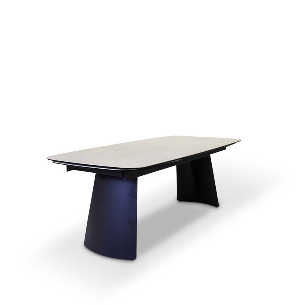 Eettafel Burano keramisch blad, uitrekbaar 200/300 - VDC