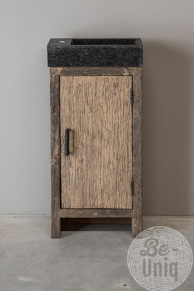 Toiletkastje met spoelbak met kraangat
