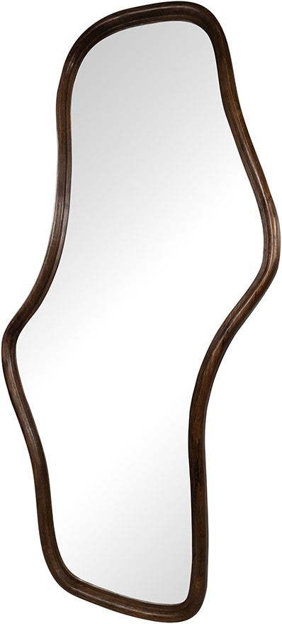 spiegel Wavy 160, Mango Mat Walnoot - NW