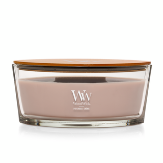 WoodWick Patchouli Creme ellips