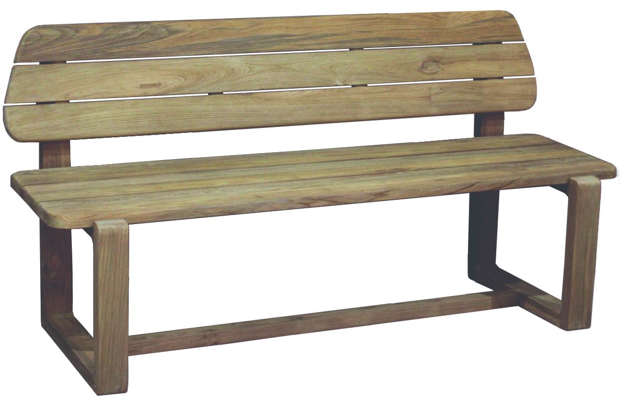 Outdoor zitbank Leon teak - GESC