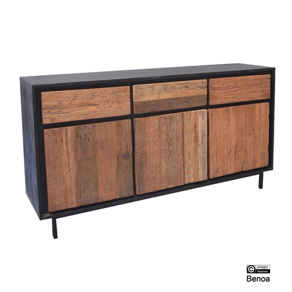 Buffet Anayah 150 - 3 tiroirs 3 portes BNO