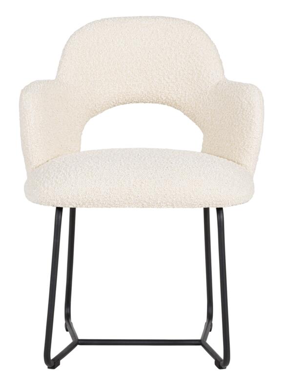 Fauteuil Vista bouclé naturel - DTP