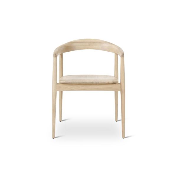 Armstoel Pura - naturel, zwart of walnoot - VDC