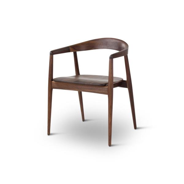 Armstoel Pura - naturel, zwart of walnoot - VDC