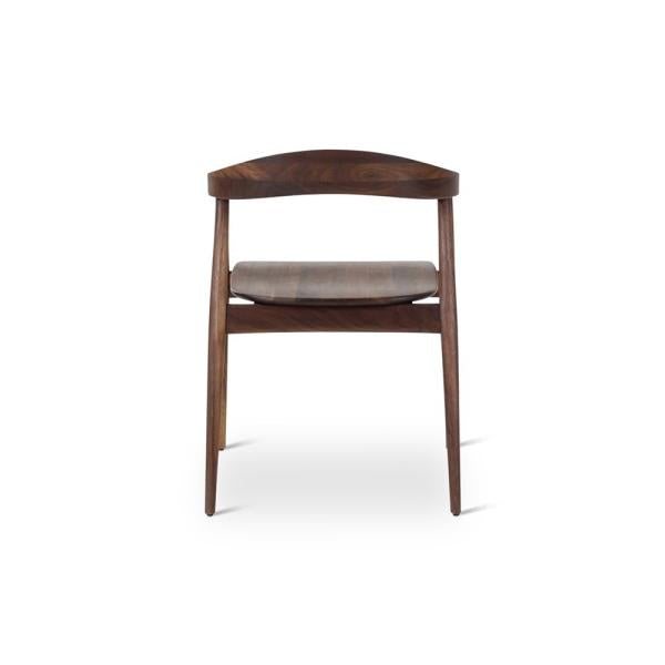 Armstoel Pura - naturel, zwart of walnoot - VDC