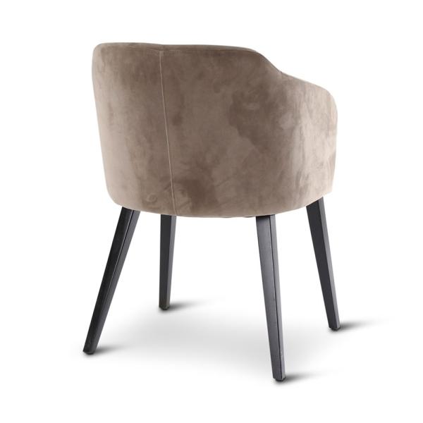Fauteuil Amor, pieds en bois