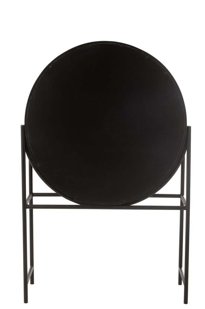 Meuble Shanil en bois recyclé/MDF marron/noir - J-LINE