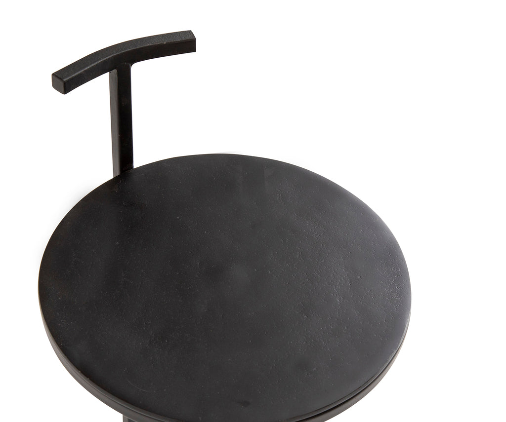 Bijzettafel Barcelona zwart brons ( prijs = set van 4) - NW