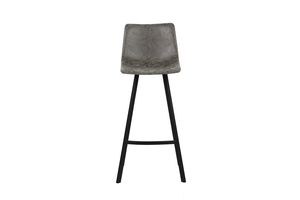 Barstoel 'Ozan' PU Grijs RS