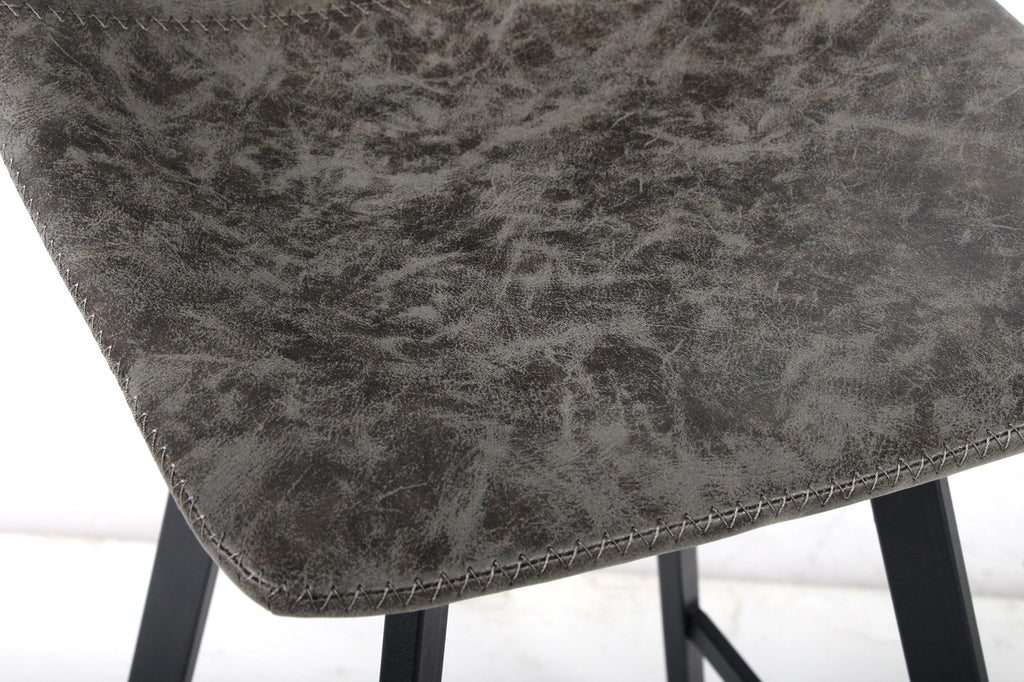 Barstoel 'Ozan' PU Grijs RS