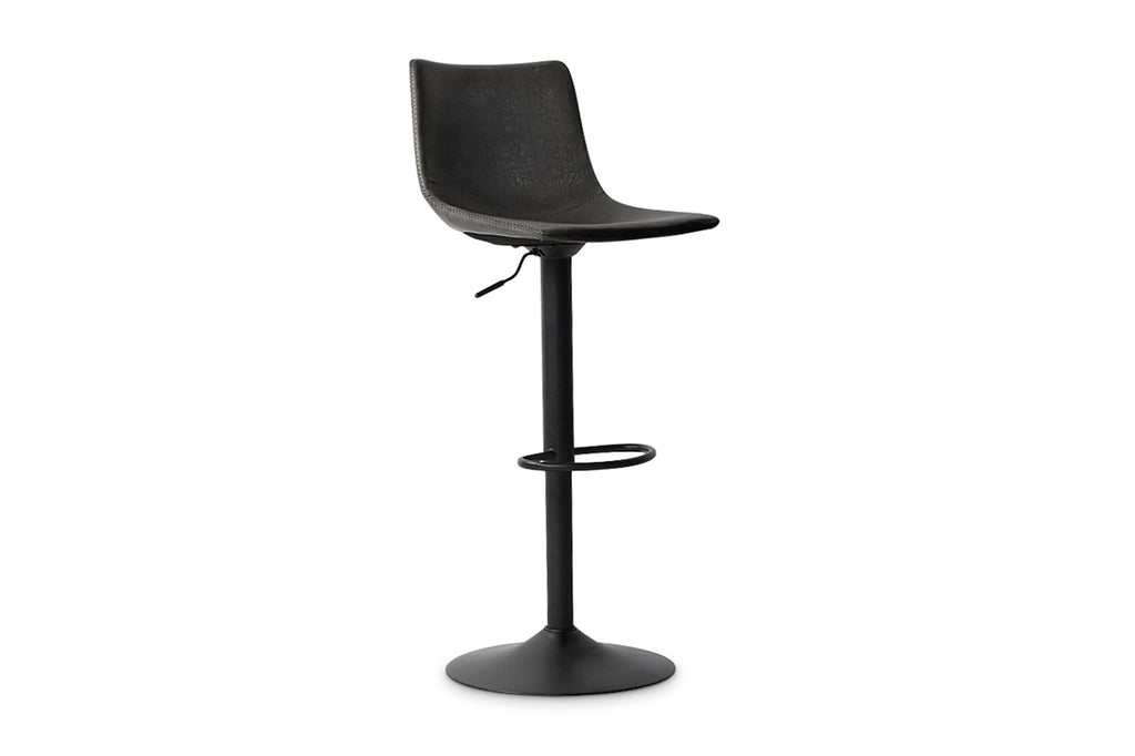 Tabouret de bar « Trevi » PU Noir RS