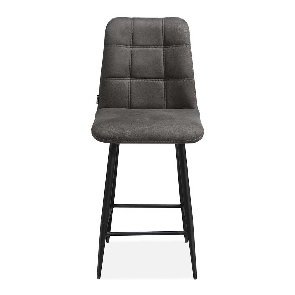 Tabouret de bar Dex : cognac, vert mousse ou anthracite - MX