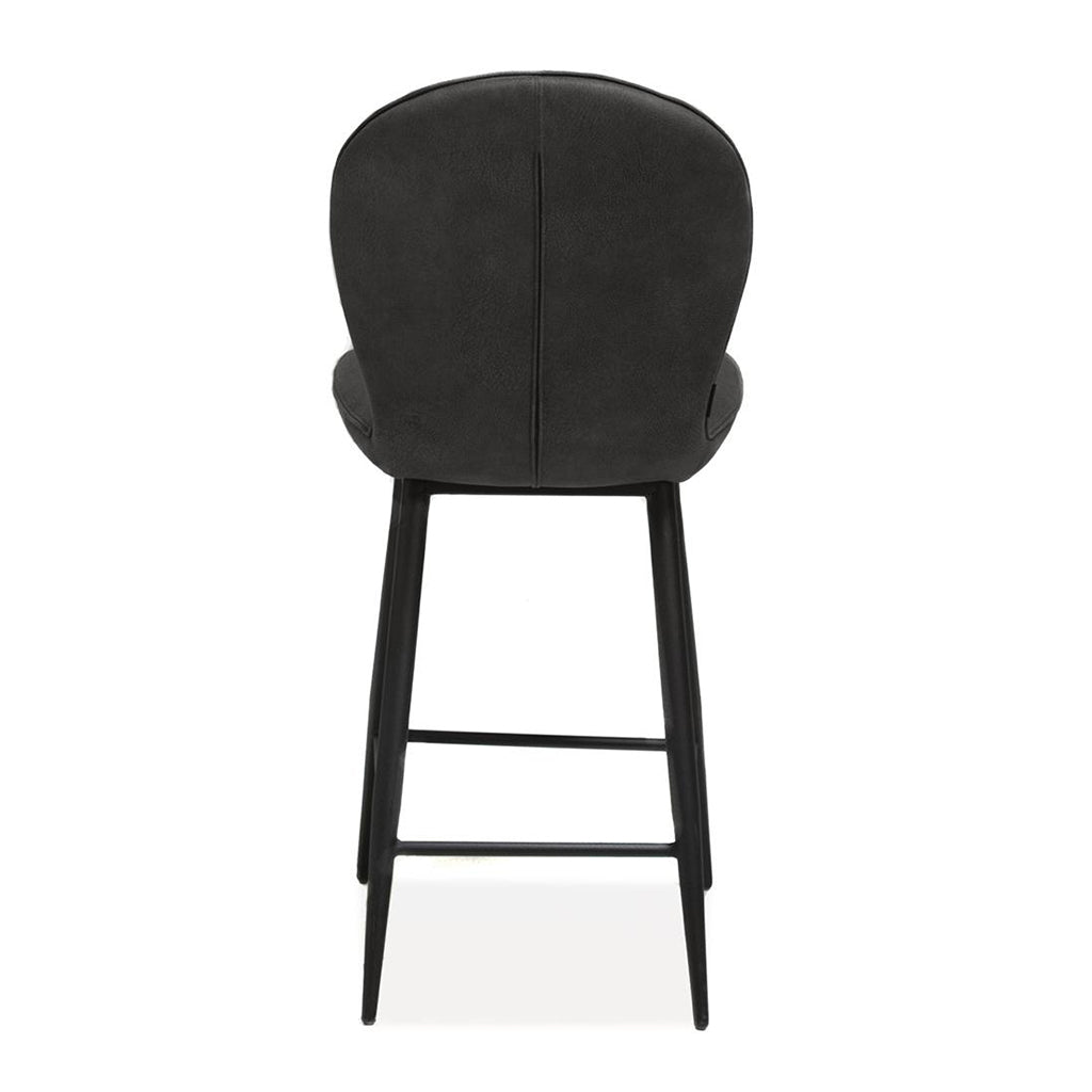 Tabouret de bar Sprint : cognac, vert mousse ou anthracite - MX