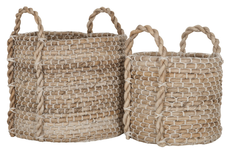 Panier Patio rond, lot de 2 - DTP