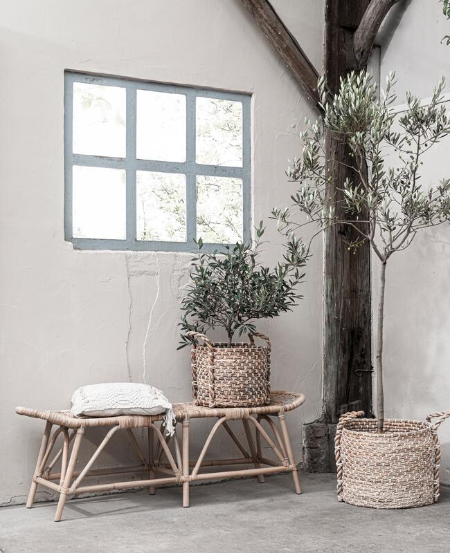 Panier Patio rond, lot de 2 - DTP