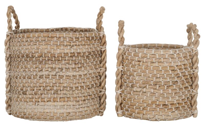 Panier Patio rond, lot de 2 - DTP