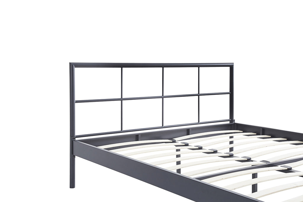 Bed 'Davy 160x200 Metaal Donkergrijs RS