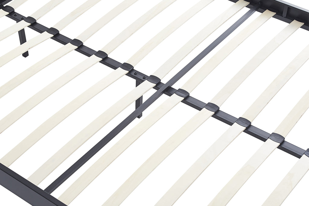 Bed 'Davy 160x200 Metaal Donkergrijs RS
