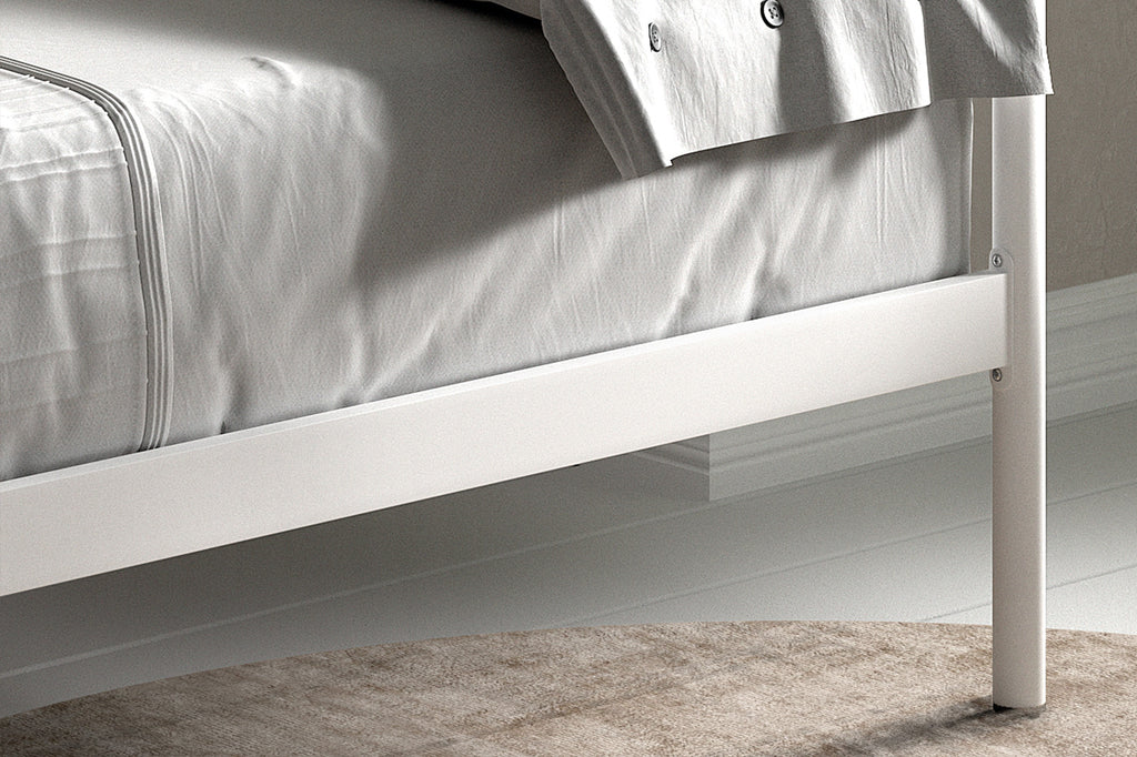 Lit 'Sablo' 90x200 blanc - RS