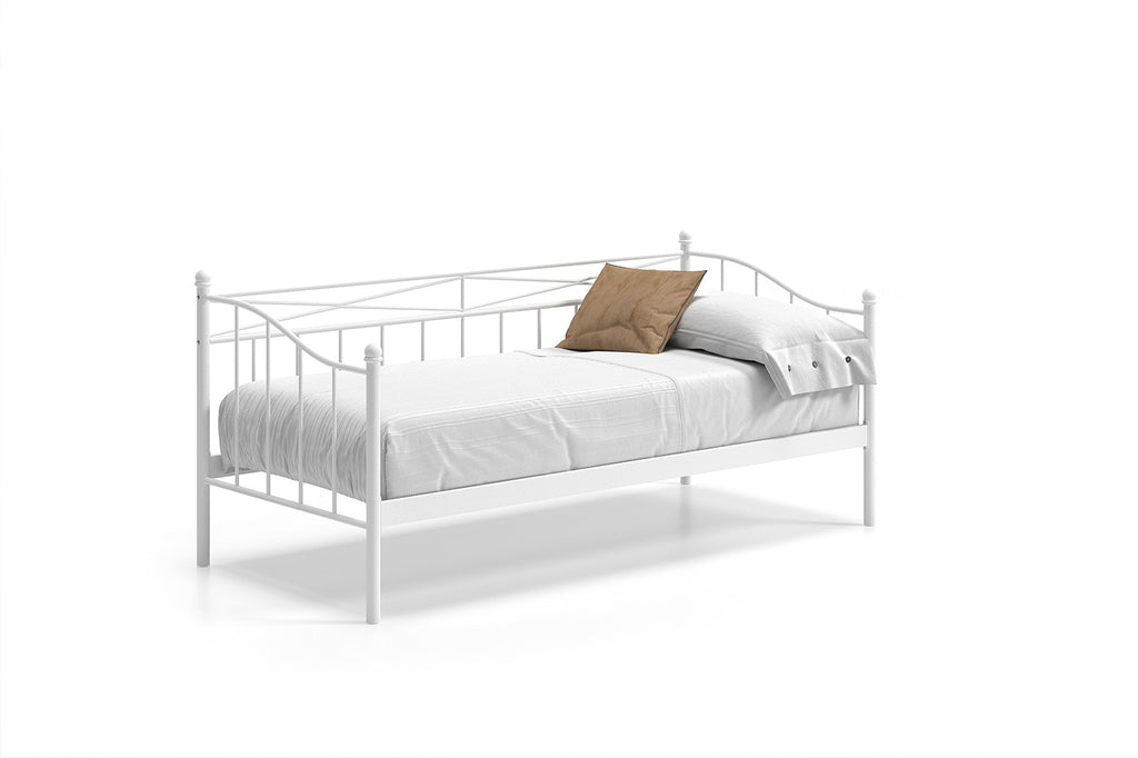 Lit 'Sablo' 90x200 blanc - RS