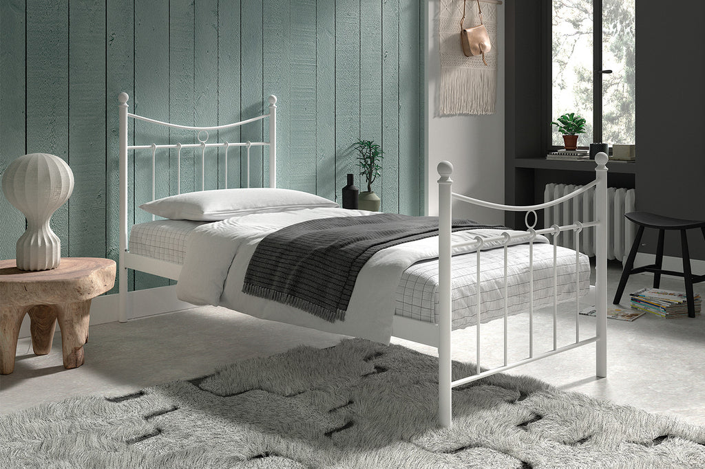 Lit 'Sacha' 90x200 blanc - RS
