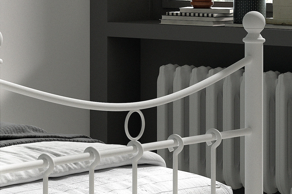 Lit 'Sacha' 90x200 blanc - RS