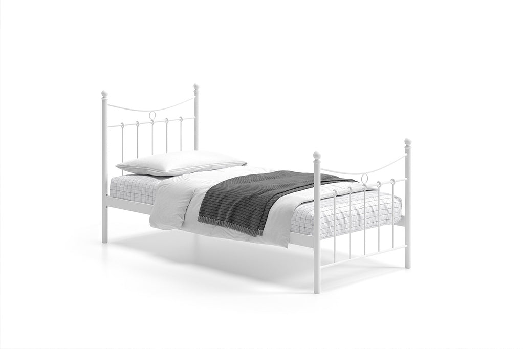 Lit 'Sacha' 90x200 blanc - RS