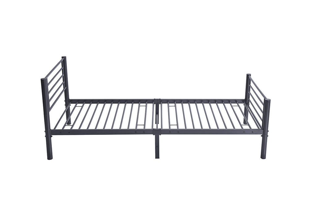 Bed 'Sammy' 90x200 donkergrijs - RS