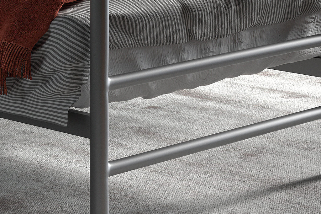 Bed 'Sandro' 90x200 grijs - RS