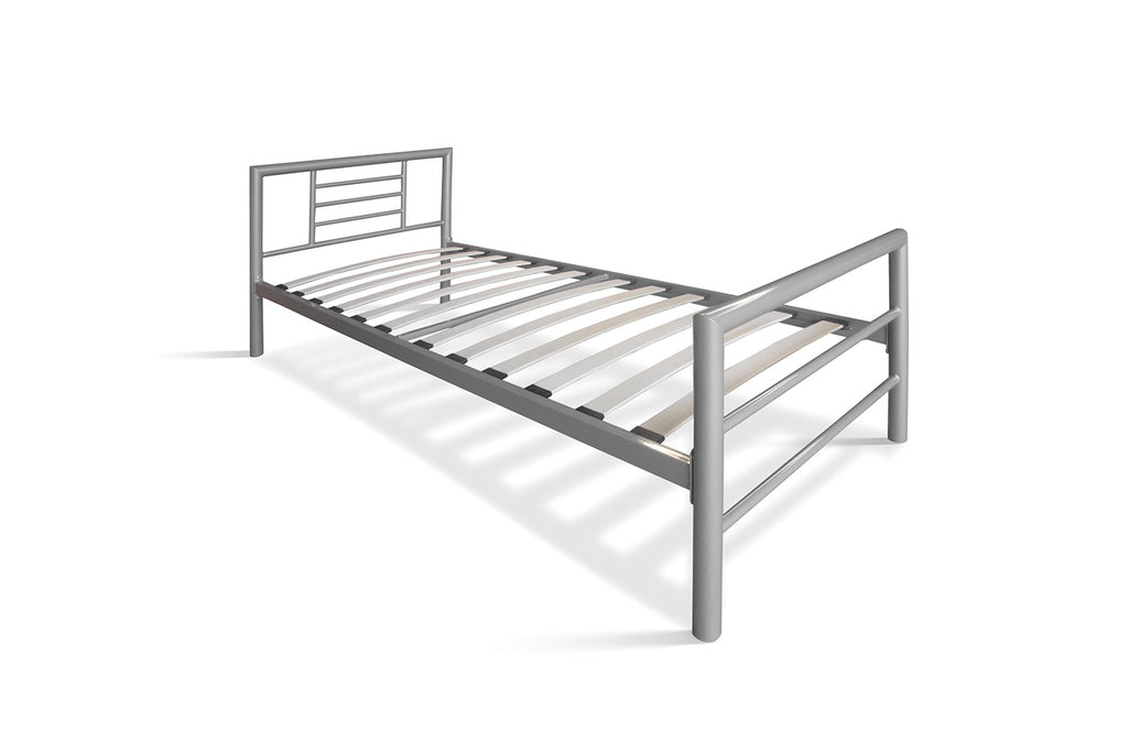 Bed 'Sandro' 90x200 grijs - RS