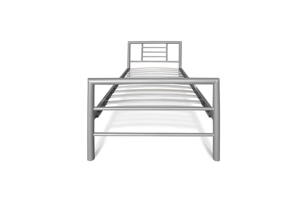Bed 'Sandro' 90x200 grijs - RS