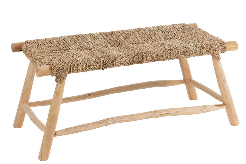 Banc Timo en teck naturel - J-LINE