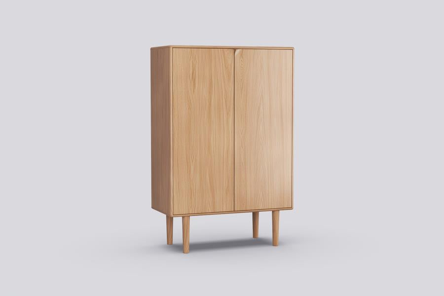 Bergkast Sento 2-deurs eik (4 kleuren) - THS