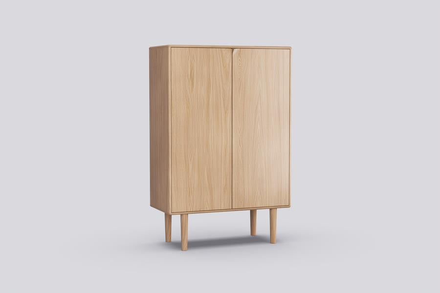 Bergkast Sento 2-deurs eik (4 kleuren) - THS