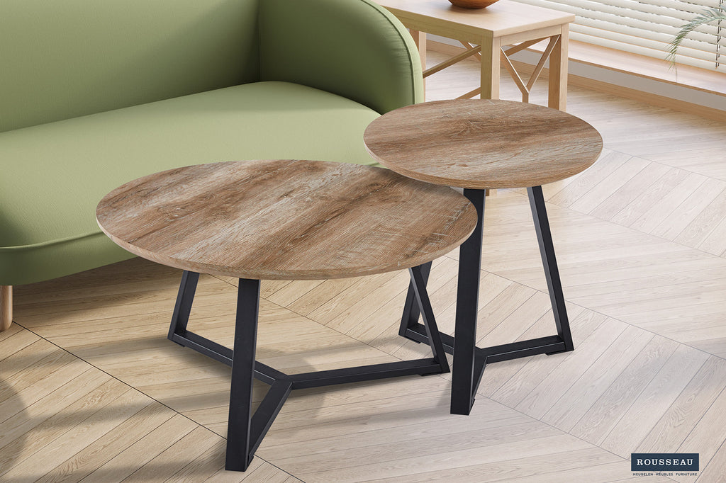 Bijzettafel 'Paso 2' Decor Old Oak RS