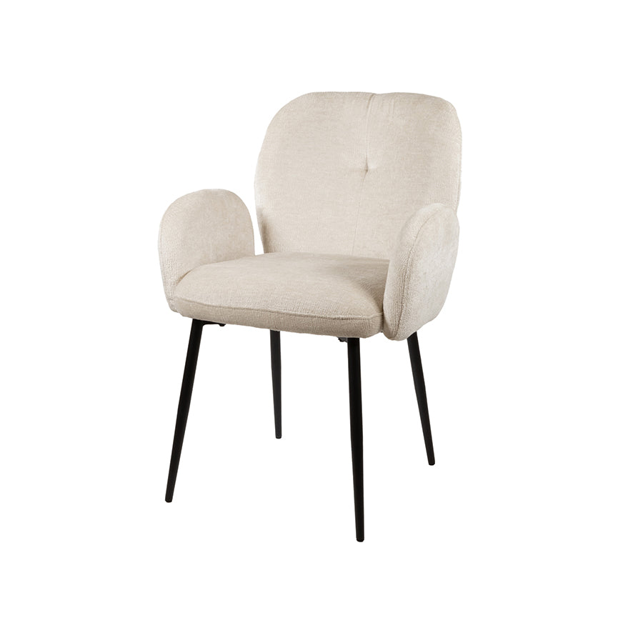 Fauteuil Bobby - gris clair (prix = lot de deux) - NW