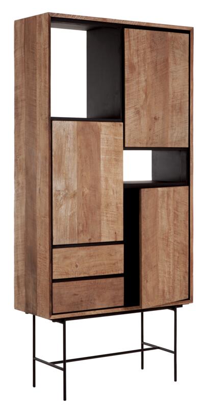 Armoire de rangement/bibliothèque haute Metropole - DTP