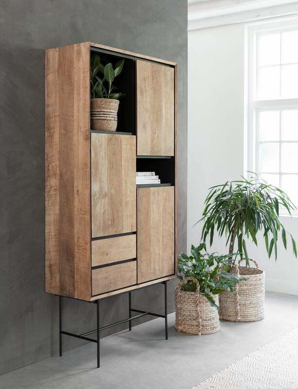 Armoire de rangement/bibliothèque haute Metropole - DTP