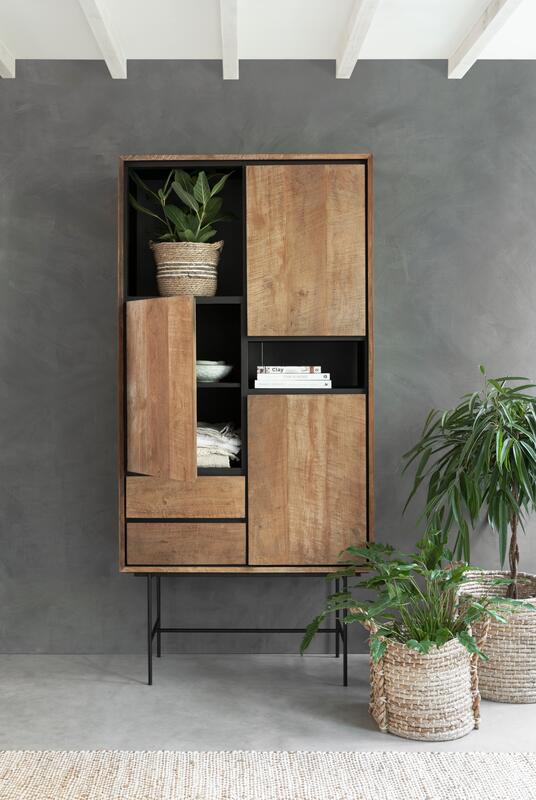 Armoire de rangement/bibliothèque haute Metropole - DTP